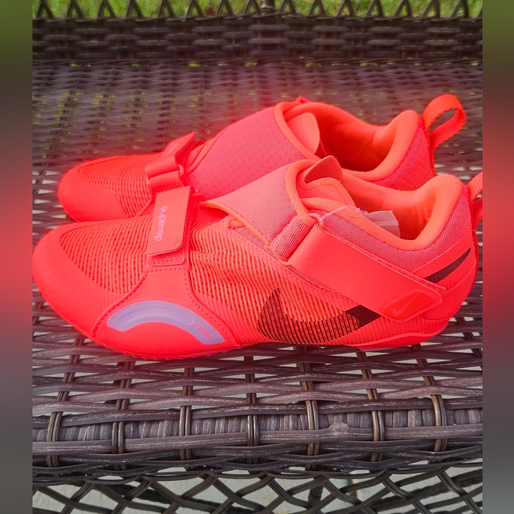 Nike SuperRep Indoor Cycling Shoes Womens Size 9 Red/pink